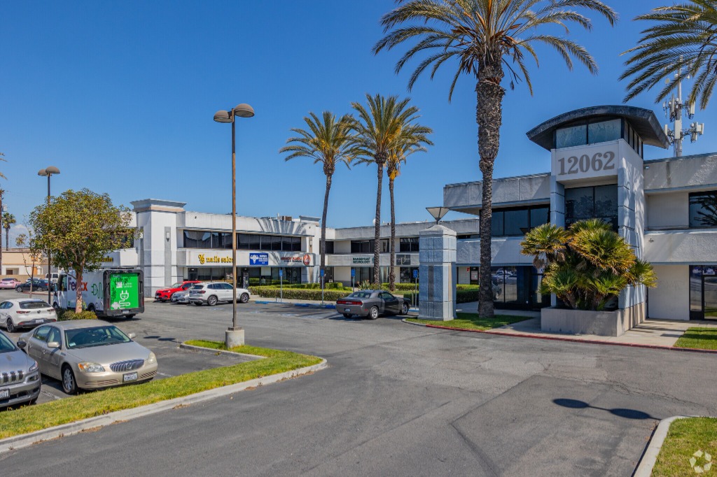 Nexon headquarters building facade at 12062 Valley View St, Garden Grove, CA