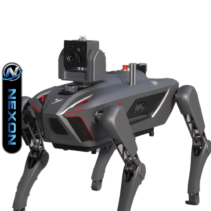 Explosion-Proof Quadruped Robot by Sevnce Robotics